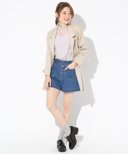 Heather（ヘザー）の「レース＊ハイネックタンクトップ（）」 - WEAR