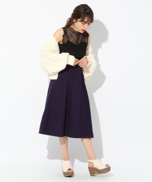Heather（ヘザー）の「レース＊ハイネックタンクトップ（）」 - WEAR