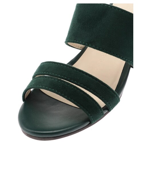 earth music&ecology（アースミュージックアンドエコロジー）の「ストラップミュールサンダル（シューズ・キャメル/グリーン/ネイビー・S/M/L）」の4枚目の写真