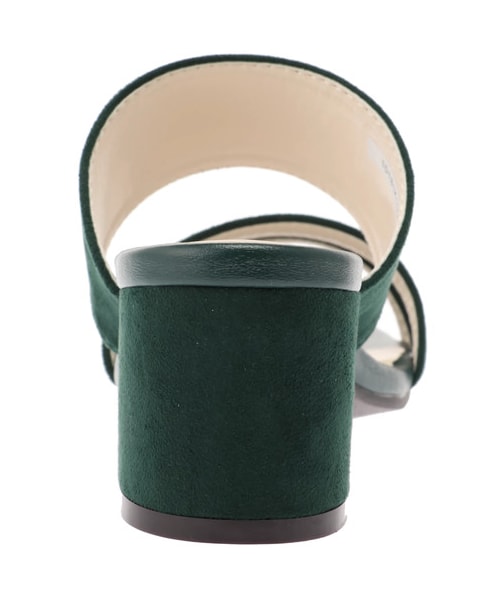 earth music&ecology（アースミュージックアンドエコロジー）の「ストラップミュールサンダル（シューズ・キャメル/グリーン/ネイビー・S/M/L）」の2枚目の写真