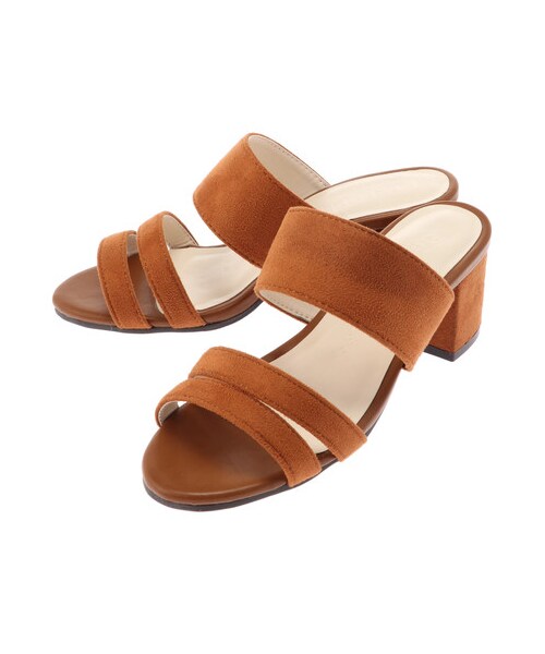 earth music&ecology（アースミュージックアンドエコロジー）の「ストラップミュールサンダル（シューズ・キャメル/グリーン/ネイビー・S/M/L）」の7枚目の写真