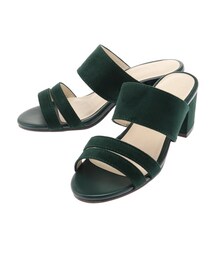 earth music&ecology | ストラップミュールサンダル(シューズ)