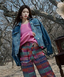 DINT | ハイウォッシングデニムジャケット(デニムジャケット)