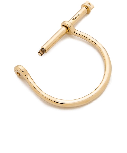 MIANSAI（マイアンサイ）の「Miansai Screw Cuff（ブレスレット・レディース・Gold・One Size）」の4枚目の写真