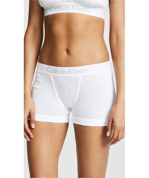 Calvin Klein Women's Culotte Briefs CK Article F3788E Boyshort, 100 Bianco  - White, S at  Women's Clothing store