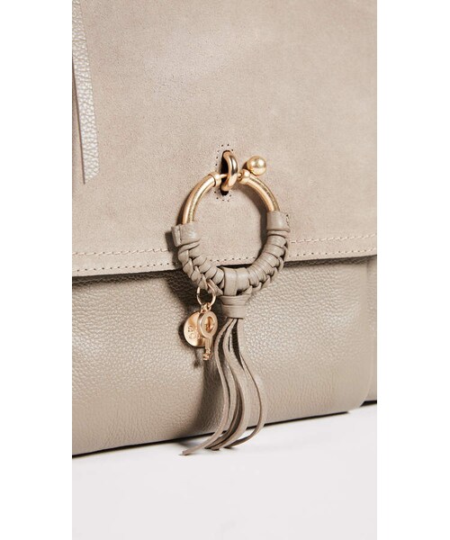 SEE BY CHLOE（シーバイクロエ）の「See by Chloe Joan Medium Shoulder Bag（ショルダーバッグ・レディース・Beige・One Size）」の5枚目の写真