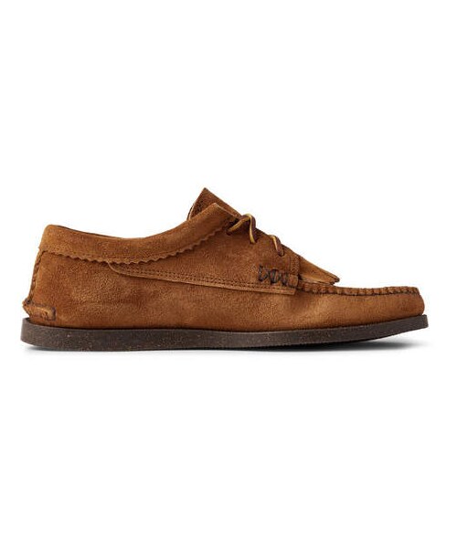 YUKETEN(ユケテン)の「Yuketen Textured-Leather Kiltie Derby Shoes(シューズ・メンズ・Brown・Us10/Us12/Us11/Us8/Us9/Us7)」の4枚目の写真