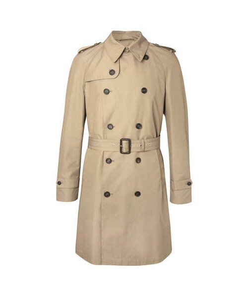 dunhill（ダンヒル）の「Dunhill Cotton-Blend Gabardine Trench Coat（）」 - WEAR