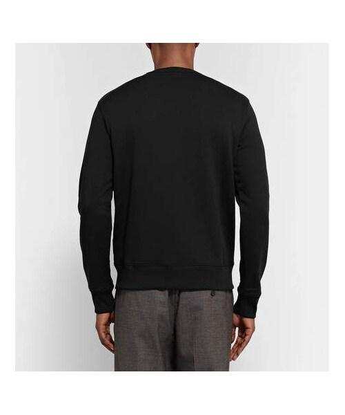 Acne Studios(アクネストゥディオズ)の「Acne Studios Faise Loopback Cotton-Jersey Sweatshirt(スウェット・メンズ・Black・XL/S/L/XS/M)」の5枚目の写真