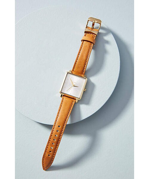 NIXON（ニクソン）の「Nixon K Squared Watch（アナログ腕時計・レディース・White/Brown/Blue・One Size）」の2枚目の写真