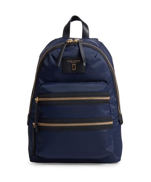 MARC JACOBS(マークジェイコブス)の「MARC JACOBS Biker Nylon Backpack(バックパック/リュック・レディース・Black/Blue/Gray・One Size)」の3枚目の写真