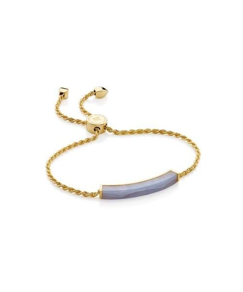 Monica Vinader（モニカ ヴィナダー）の「MONICA VINADER Linear Stone Friendship Bracelet（ブレスレット・レディース・Metallic・One Size）」の2枚目の写真