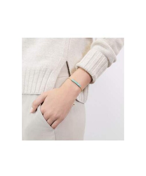 Monica Vinader（モニカ ヴィナダー）の「MONICA VINADER Linear Stone Friendship Bracelet（ブレスレット・レディース・Metallic・One Size）」の5枚目の写真