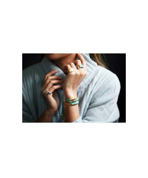 Monica Vinader（モニカ ヴィナダー）の「MONICA VINADER Linear Stone Friendship Bracelet（ブレスレット・レディース・Metallic・One Size）」の6枚目の写真