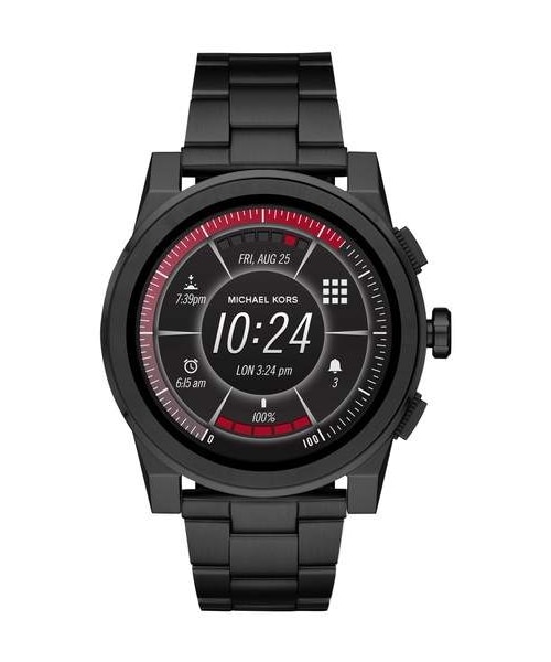 MICHAEL KORS(マイケルコース)の「MICHAEL KORS ACCESS Grayson Smart Bracelet Watch, 47mm(アナログ腕時計・レディース・Blue・One Size)」の2枚目の写真