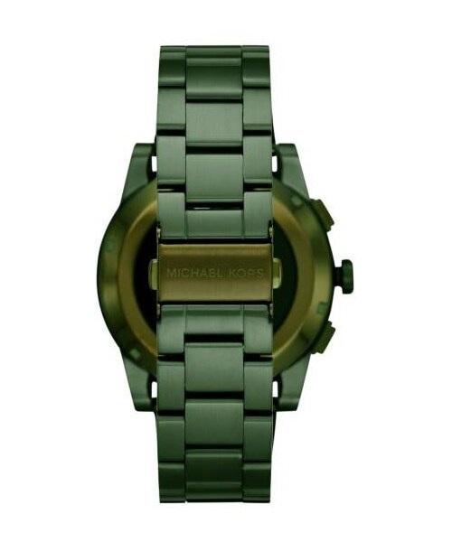 MICHAEL KORS(マイケルコース)の「MICHAEL KORS ACCESS Grayson Smart Bracelet Watch, 47mm(アナログ腕時計・レディース・Blue・One Size)」の4枚目の写真