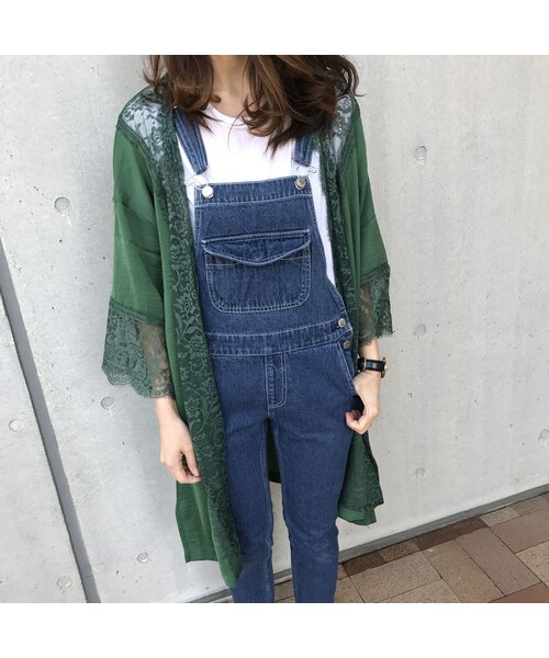 copine(コピン)の「ヴィンテージサテンレース付きガウン(4color)【クリックポスト対象商品】(カーディガン/ボレロ・レディース・その他)」の13枚目の写真