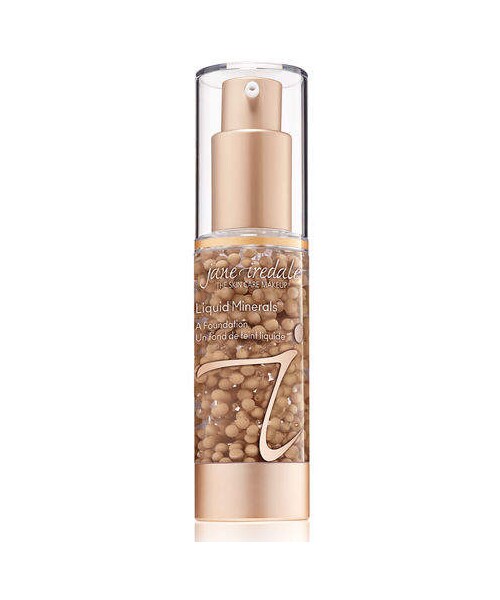 Janeiredale(ジェーンアイルデール)の「Jane Iredale Liquid Minerals A Foundation, 1.0 oz.(ファンデーション・レディース・NATURAL/SUNTAN/WARM SIENNA/HONEY BRONZE/RADIANT/LATTE/BISQUE/GOLDEN GLOW/CARAMEL/WARM SILK/SATIN/AMBER/LIGHT BEIGE・One Size)」の4枚目の写真