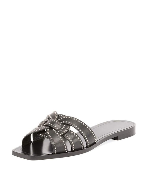Saint Laurent（サンローラン）の「Saint Laurent Studded Flat