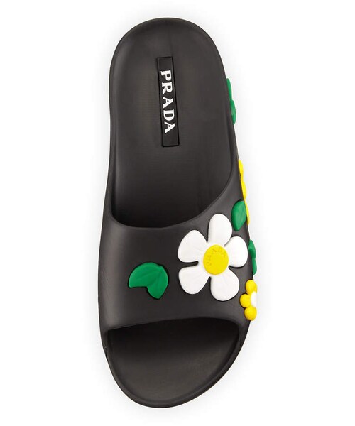 ファッションPRADA flower sandal