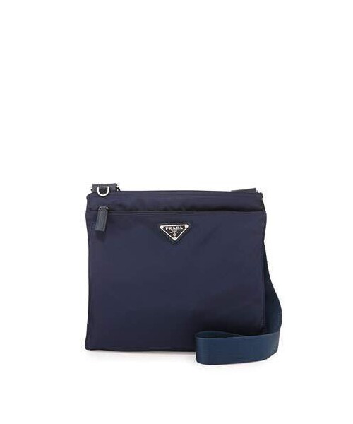 prada small nylon crossbody bag