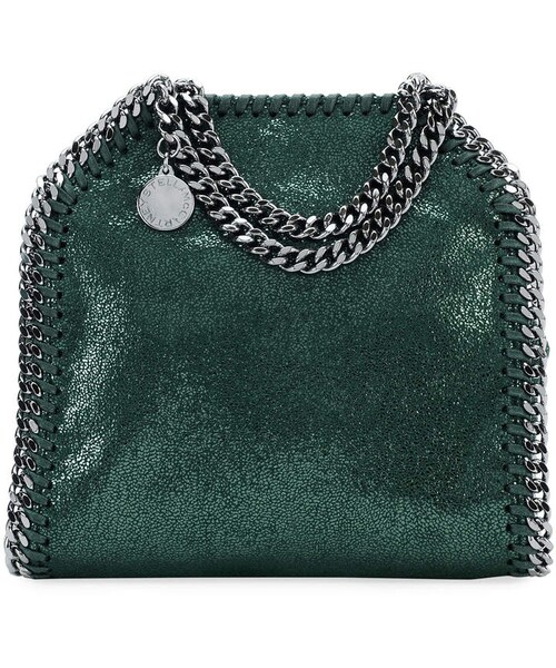 STELLA McCARTNEY(ステラマッカートニー)の「Stella McCartney Falabella Tiny Shoulder Bag(ショルダーバッグ・レディース・Silver/Green・One Size)」の5枚目の写真