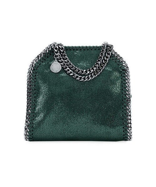STELLA McCARTNEY(ステラマッカートニー)の「Stella McCartney Falabella Tiny Shoulder Bag(ショルダーバッグ・レディース・Silver/Green・One Size)」の2枚目の写真