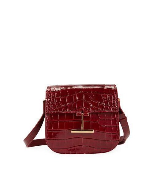 Tom Ford Tara Tロゴ クロコダイル型押し ショルダーバッグ tomfordtaratbag.jpg