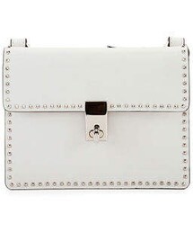 VALENTINO | Valentino Garavani Rockstud Flap Leather Crossbody Bag(ショルダーバッグ)