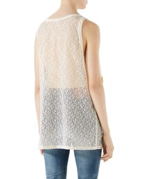 GUCCIグッチ　ラメタンクトップ 累積売上総額第1位【GUCCI☆グッチ】シルク コルセット (GUCCI