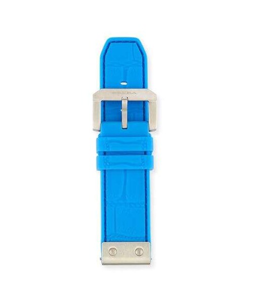 BRERA（ブレラ）の「Brera 24mm Embossed Rubber Watch Strap, Blue（アナログ腕時計）」 WEAR