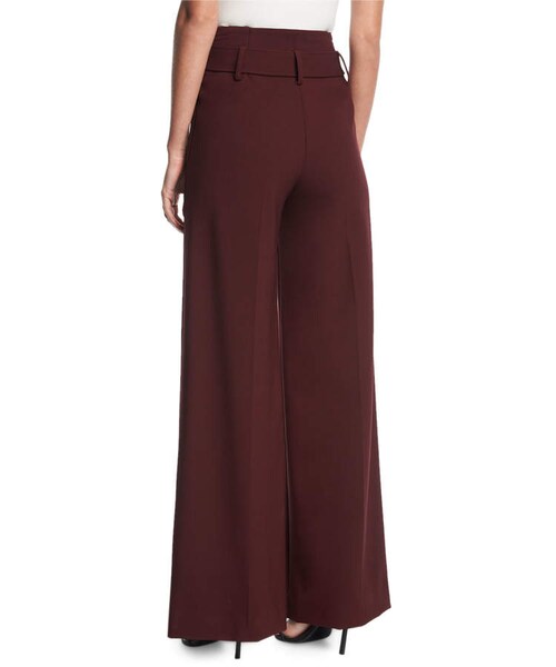 Waist Belted Wide-Leg Pants - WEAR
