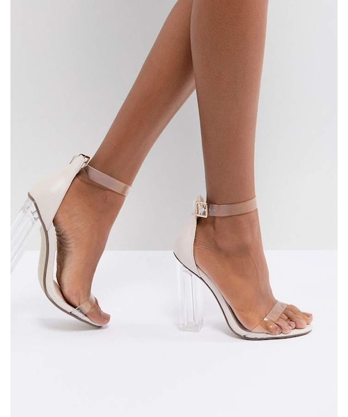missguided perspex heels