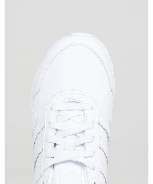 adidas haven white leather