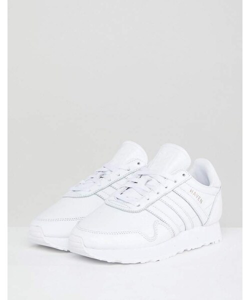 adidas,adidas Originals Made In Germany Haven Sneakers In Premium White  Leather - WEAR