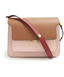 MARNI | MARNI Trunk medium leather shoulder bag(ショルダーバッグ)