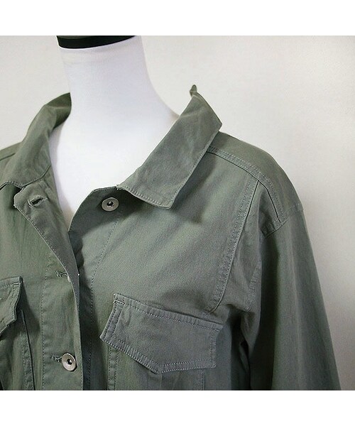 no brand（ノーブランド）の「レースアップミリタリーJK（ミリタリージャケット・レディース・その他）」の10枚目の写真