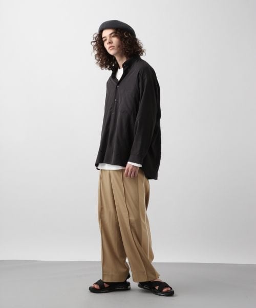 【完売品】HARE サイドタックラインパンツ HARE（ハレ）の「サイドタックラインパンツ(HARE)（スラックス