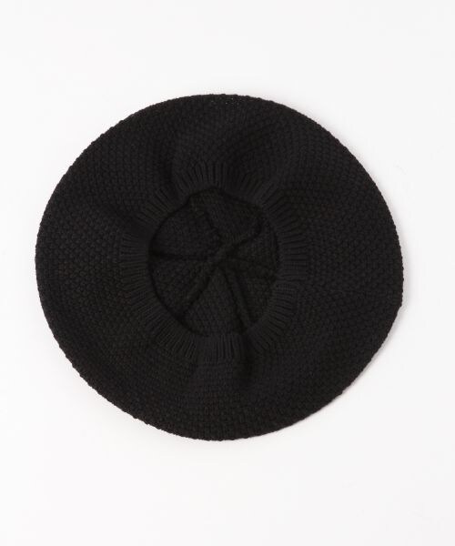 LOWRYS FARM（ローリーズファーム）の「コットンベレー（帽子・ブラック/ベージュ/ブルー）」の8枚目の写真