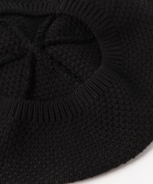 LOWRYS FARM（ローリーズファーム）の「コットンベレー（帽子・ブラック/ベージュ/ブルー）」の9枚目の写真