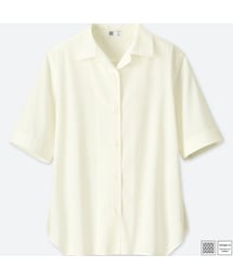 UNIQLO | オープンカラーシャツ（半袖）＋E(シャツ/ブラウス)