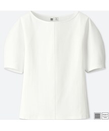 UNIQLO | ボートネックT（半袖）＋E(Tシャツ/カットソー)