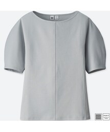 UNIQLO | ボートネックT（半袖）＋E(Tシャツ/カットソー)