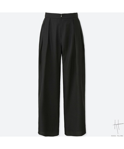 UNIQLO（ユニクロ）の「テンセルタックワイドパンツ＋E（その他