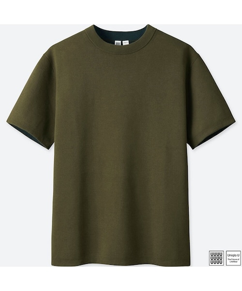 UNIQLO（ユニクロ）の「コットンクルーネックセーター（半袖