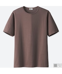 UNIQLO | スーピマコットンクルーネックT（半袖）＋E(Tシャツ/カットソー)