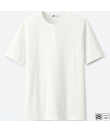 UNIQLO | スーピマコットンクルーネックT（半袖）＋E(Tシャツ/カットソー)