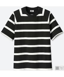UNIQLO | ボーダーT（半袖）＋E(Tシャツ/カットソー)