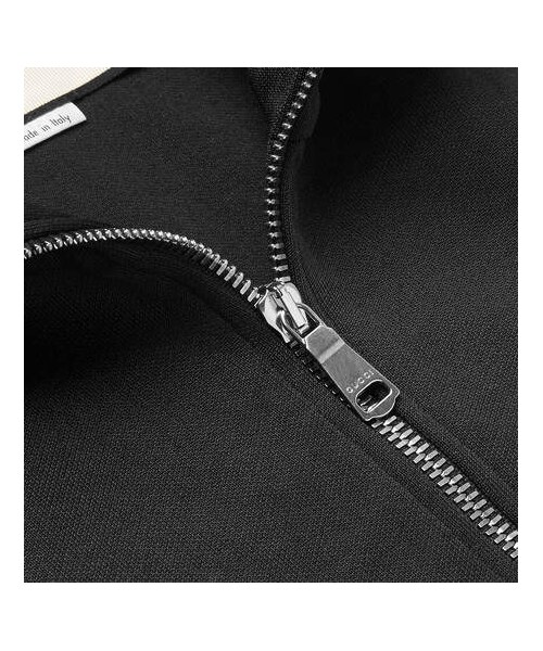 GUCCI(グッチ)の「Gucci Webbing-Trimmed Tech-Jersey Jacket(テーラードジャケット・メンズ・Black・XXL/S/XS)」の4枚目の写真