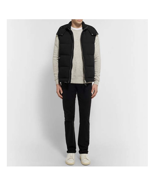 dunhill（ダンヒル）の「Dunhill Quilted Stretch-Shell Hooded Down